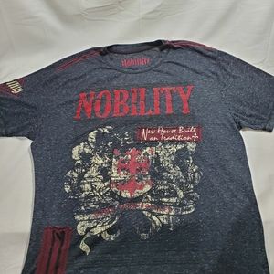 Nobility Men's "Tradition" black T-Shirt Size XL